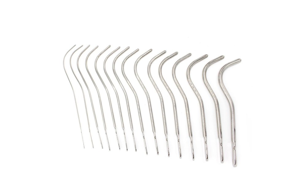 Kiotos Dilatorset Deluxe – 15 Größen Edelstahl