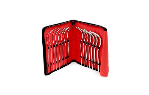 Kiotos Dilatorset Deluxe – 15 Maten Roestvrij Staal