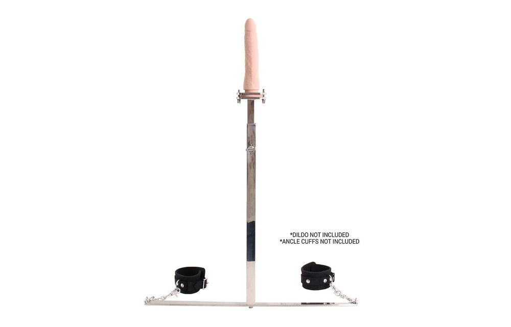 Spreader Bar RVS voor Dildo & Enkelboeien – Verstelbaar & Sterk