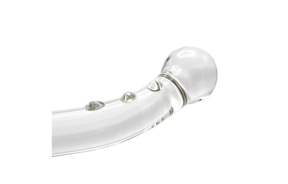 Glazen Dildo Smooth Duo 21 cm – Warm & Koud Speelplezier