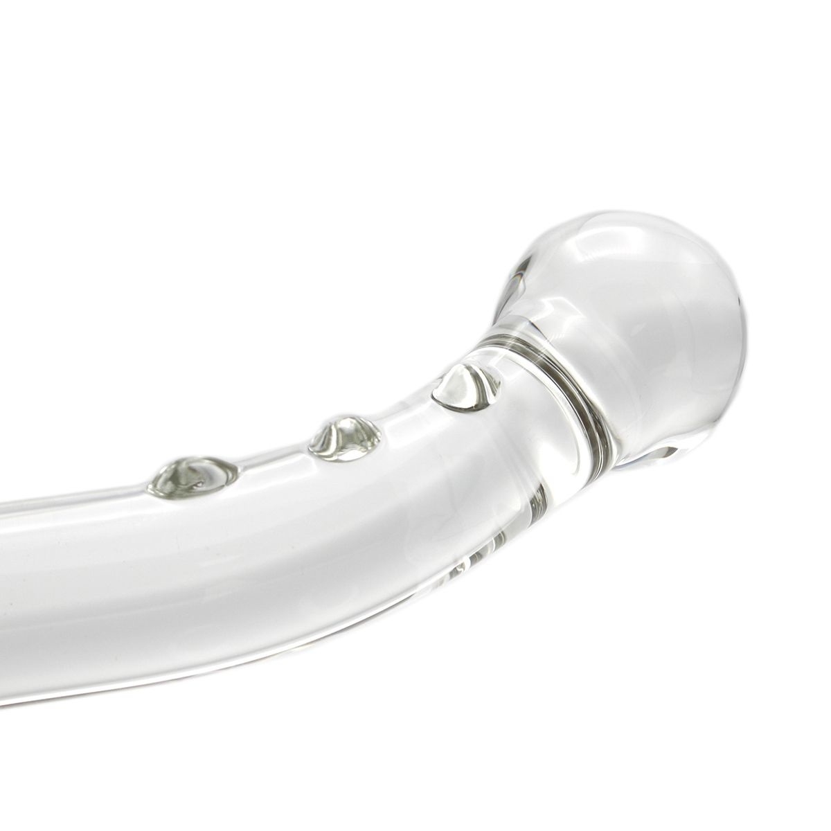 Glass Dildo Smooth Duo 21 x 3.4 cm