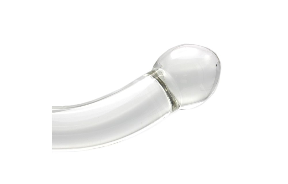 Glazen Dildo Smooth Duo 21 cm – Warm & Koud Speelplezier