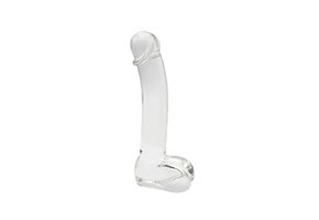 Glazen Dildo Gladde Penis 17 x 3,2 cm