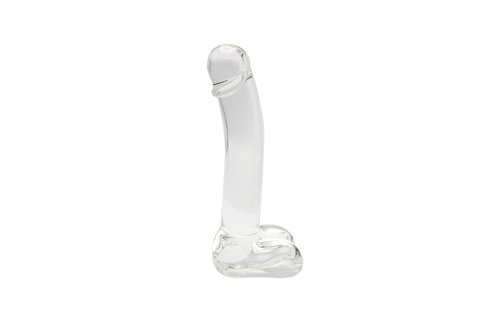 Glass Dildo Smooth Penis 17 cm – Hot & Cold Fun