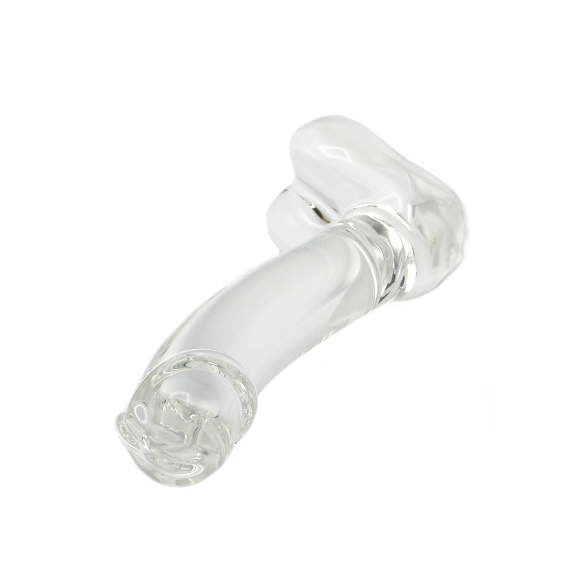 Glazen Dildo Gladde Penis 17 x 3,2 cm