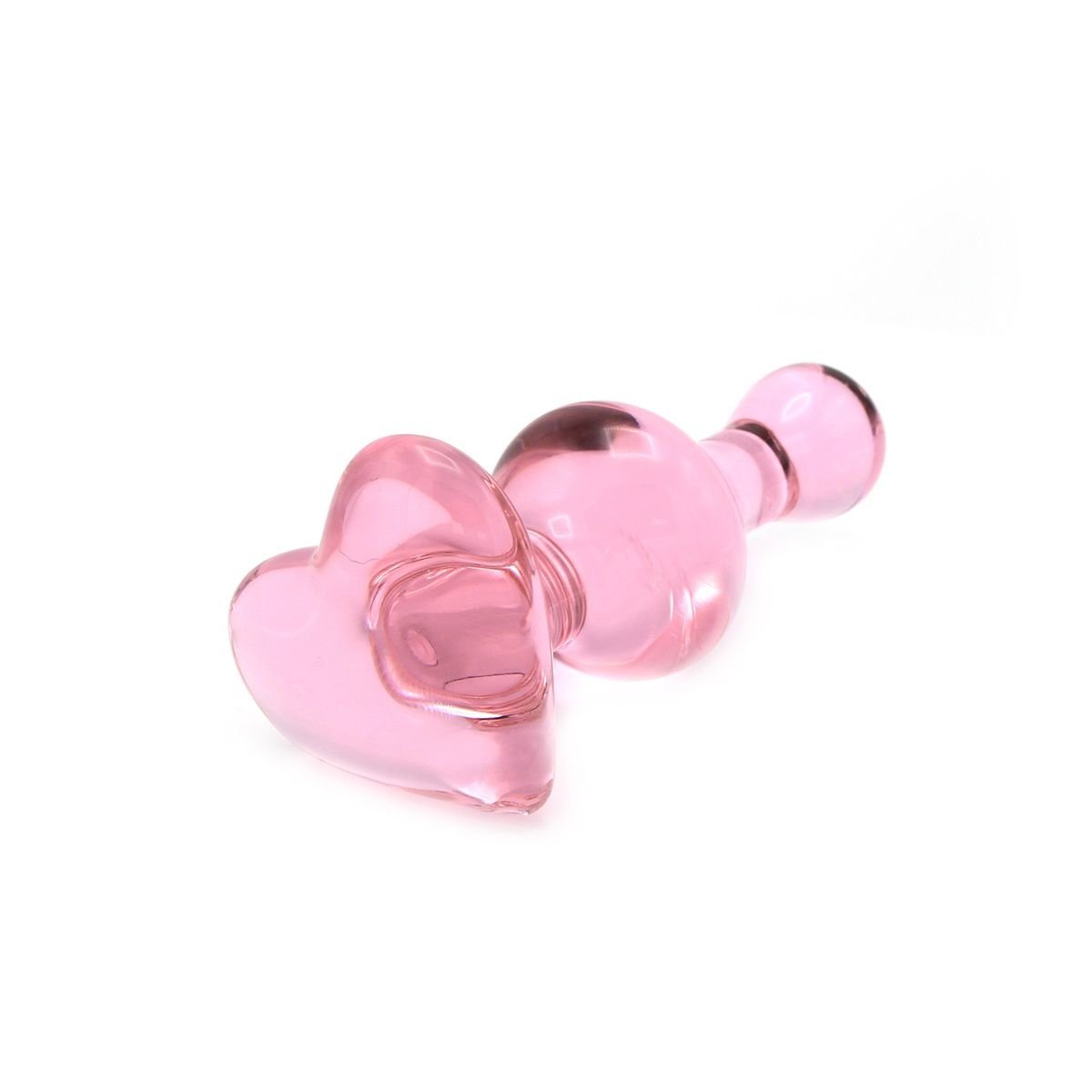 Glazen Buttplug Hart Liefde 10 x 3,4 cm