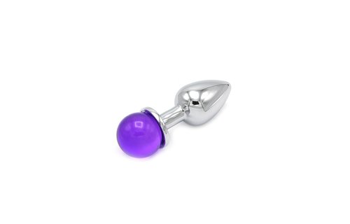 Buttplug Ball With Jewel 8.8 x 2.8 cm