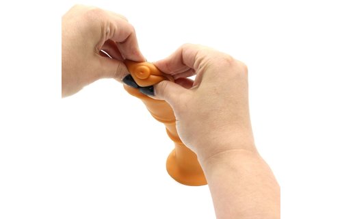 Dildo Goldplay Beast 24-32 cm | Weich, elastisch & sicher