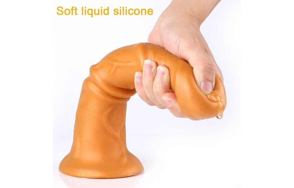 Dildo Goldplay Beast 24-32 cm | Zacht Elastisch Silicone