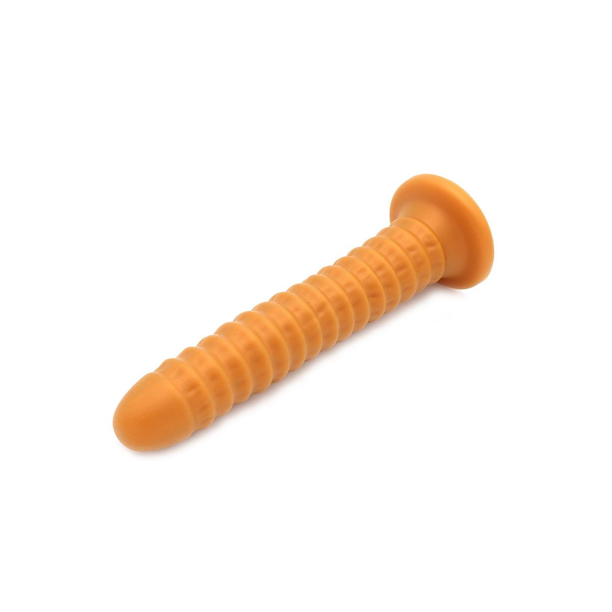 Dildo Goldplay Geriffelt 25-40 cm | Weiches, elastisches Silikon