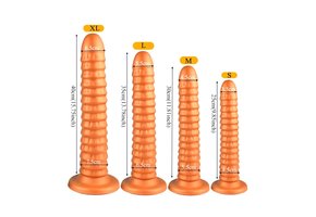 Dildo Goldplay Ribbed