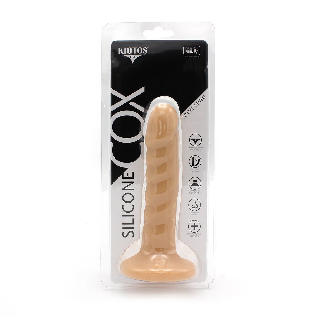 Dildo with Suction Cup 18 cm - Extra Firm & Real Hard Penis