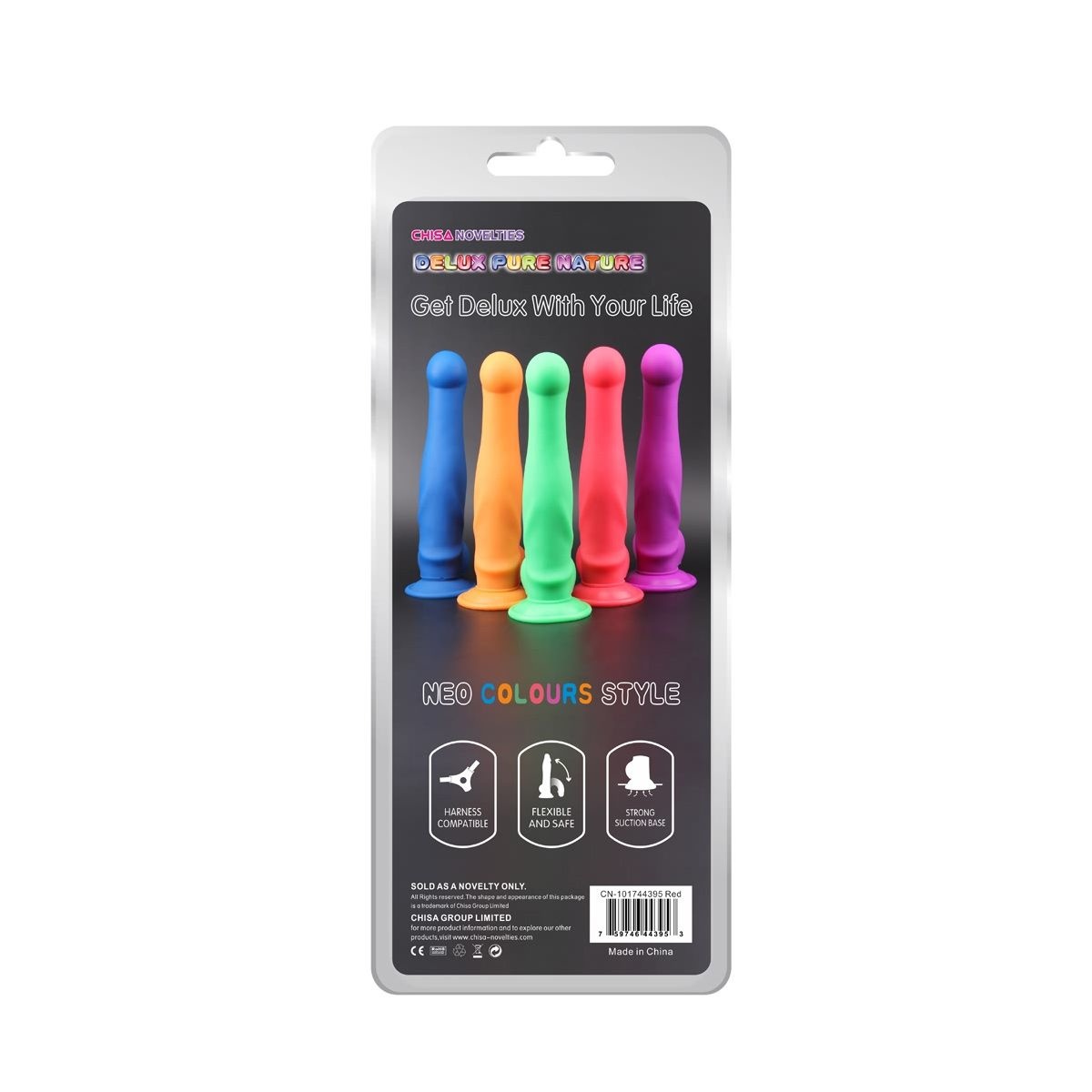 Dildo Met Zuignap Neo Deluxe 26,5 cm | Siliconen Strap-On