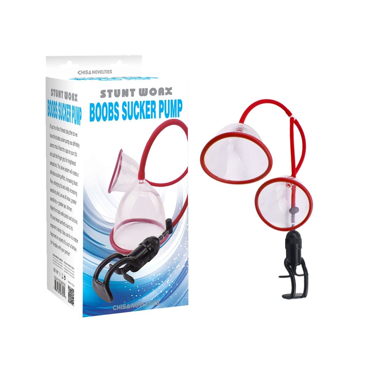 Borstenpomp Stunt Worx – Vergroot en Stimuleer Tepels