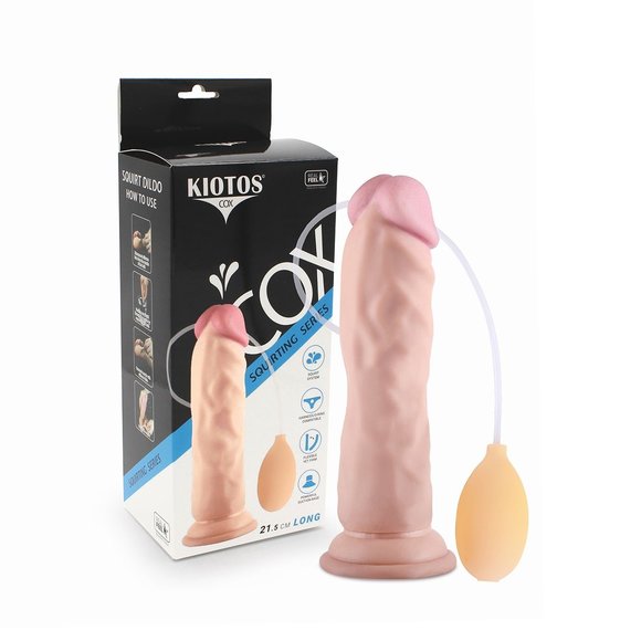 Squirt Dildo 21,6 cm – Realistisch met sterke zuignap