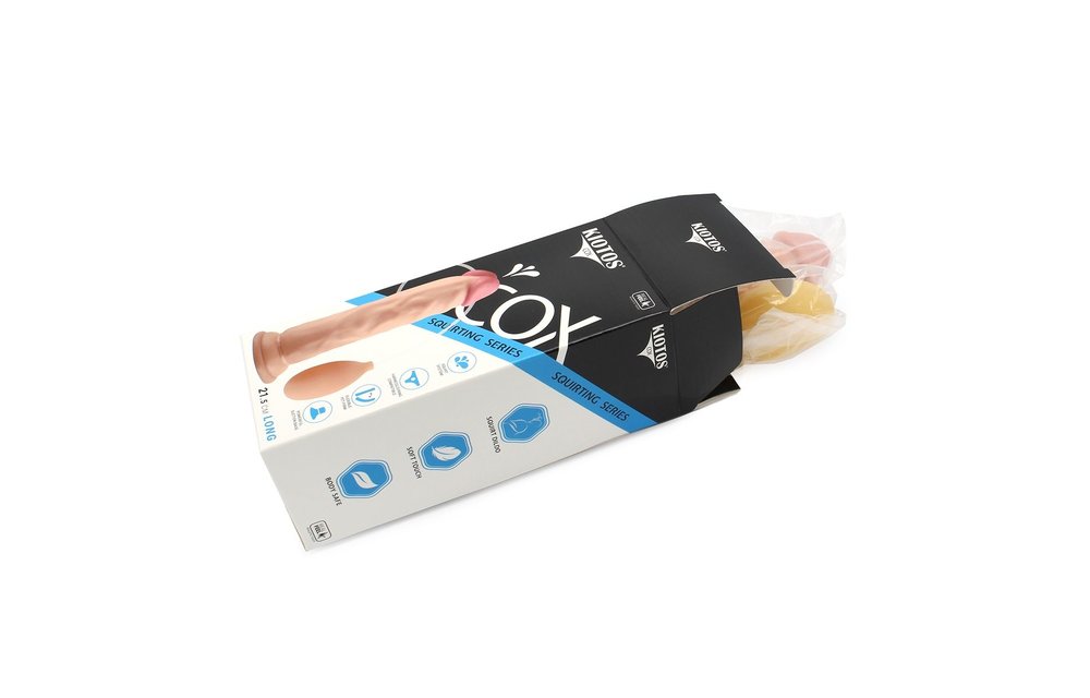 Squirt-Dildo 21,6 cm – Realistisch mit starkem Saugnapf