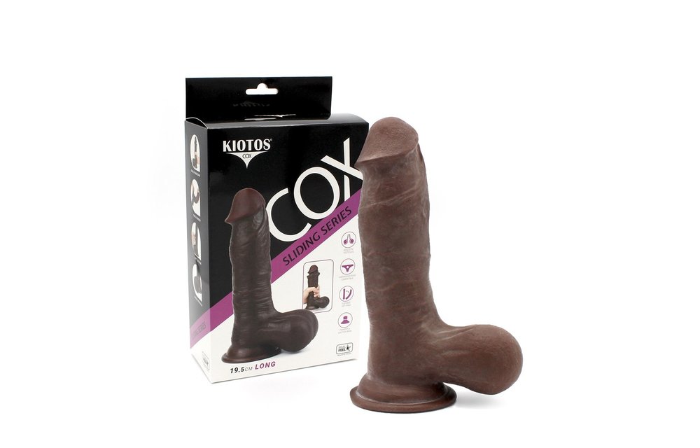 Sliding Skin Dildo in 3 Varianten