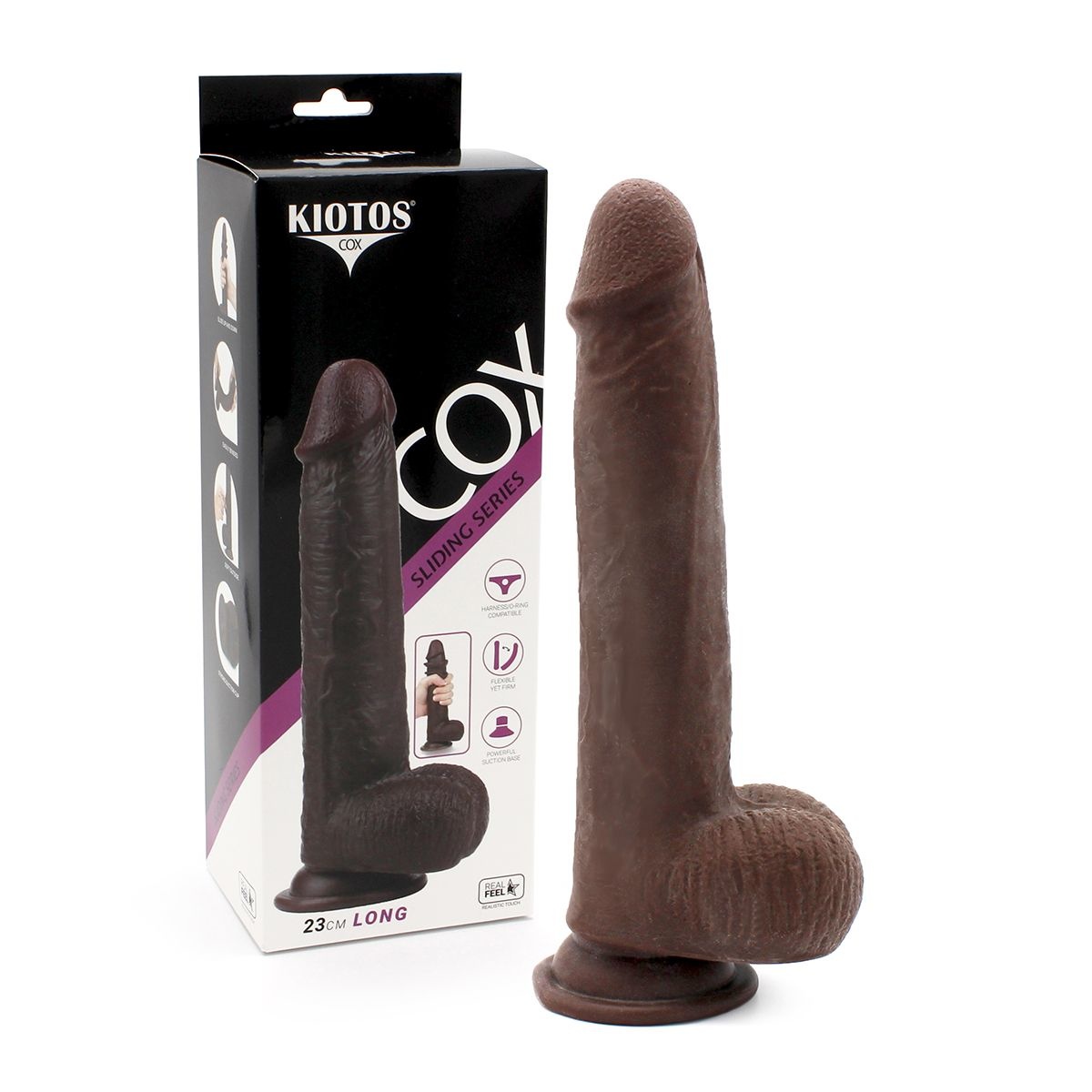 Sliding Skin Dildo in 3 Varianten