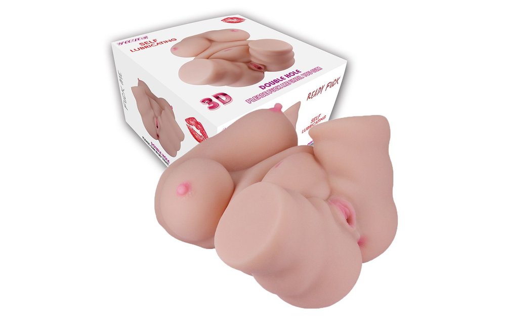 Chubby Tits Masturbator (M) – Realistic Vaginal & Anal Pleasure