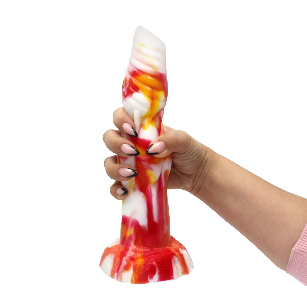 Horse Dildo 25.5 cm | Silicone Horse Penis Tie Dye