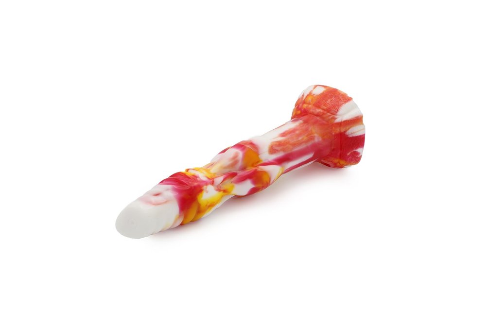 Dildo Paard 25,5 cm | Silicone Paardenpenis Tie Dye