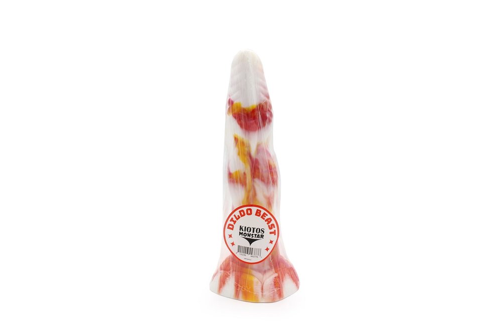 Dildo Pferd 25,5 cm | Silikon Pferdepenis Tie Dye