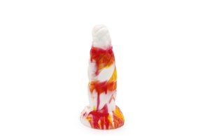Thick Dildo 18 cm 20.5x6.5 cm Silicone Tie Dye BEAST