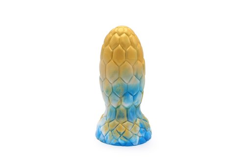 Dildo Alien Egg 17,5 cm – Silikon, Tie Dye, Anal- und Vaginalplug