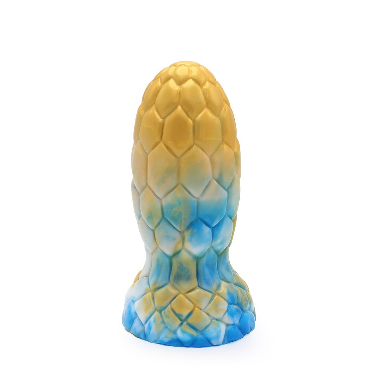 Dildo Alien Egg 17,5 cm - Silicone, Tie Dye, Anale & Vaginale Plug