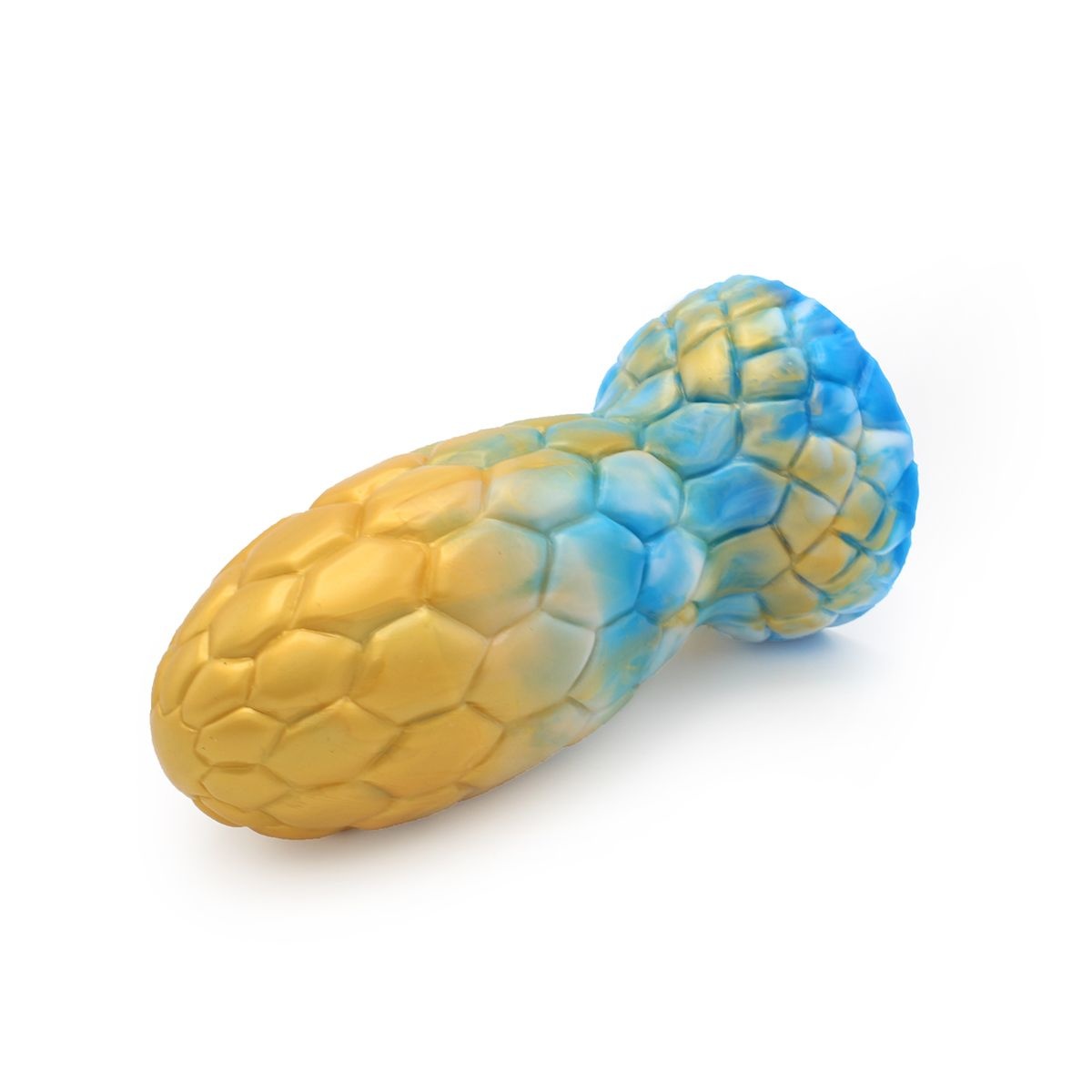 Dildo Alien Egg 17,5 cm - Silicone, Tie Dye, Anale & Vaginale Plug