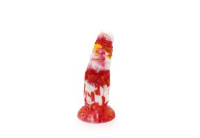 Chain Dildo 21 cm – Beastly Silicone Tie Dye Design