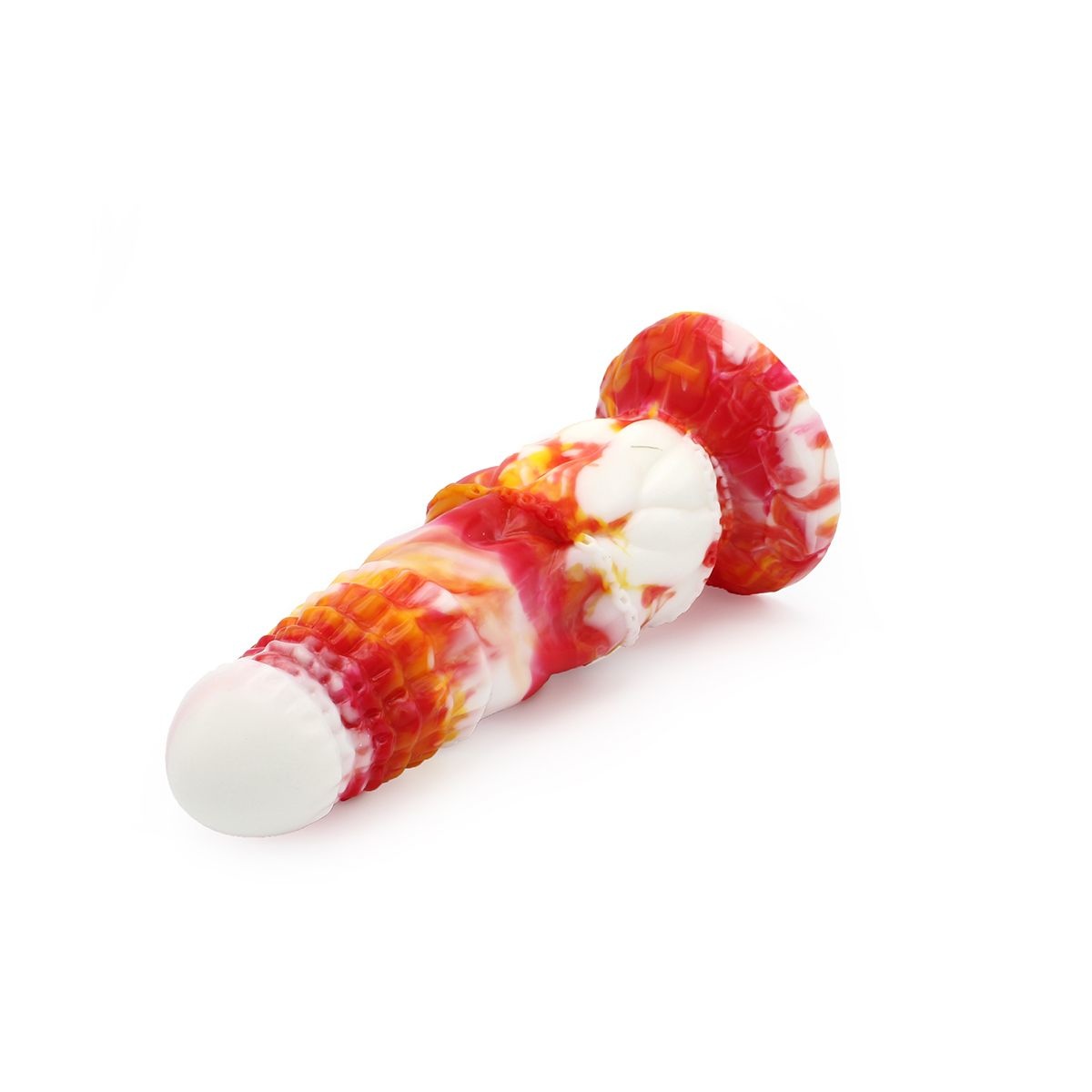 Chain Dildo 21 cm – Beastly Silicone Tie Dye Design