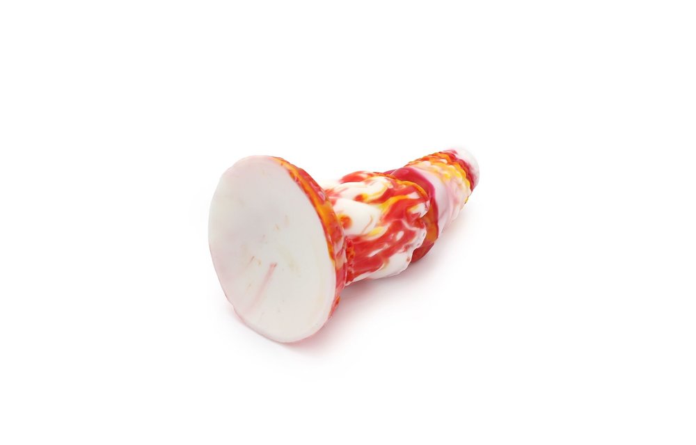 Dildo Ketten 21 cm – Tierisches Silikon-Tie-Dye-Design