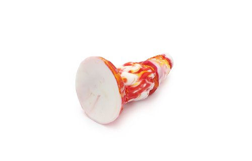 Dildo Ketten 21 cm – Tierisches Silikon-Tie-Dye-Design
