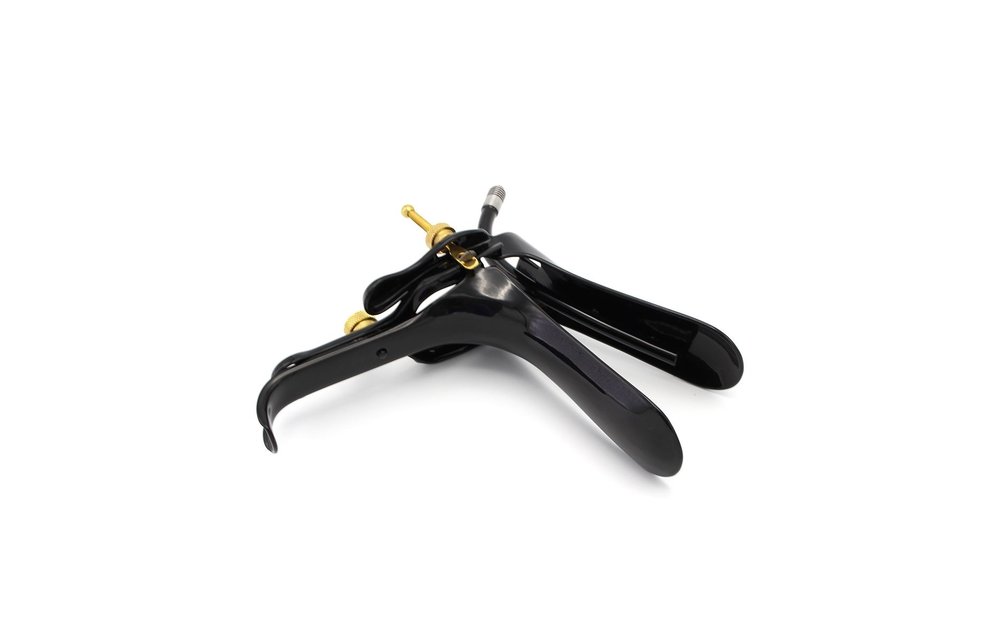 Speculum Black & Gold - Adjustable Surgical Steel