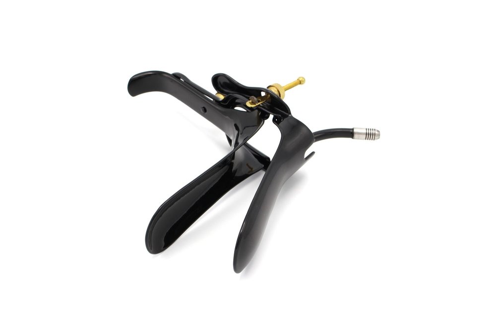 Speculum Black & Gold - Adjustable Surgical Steel