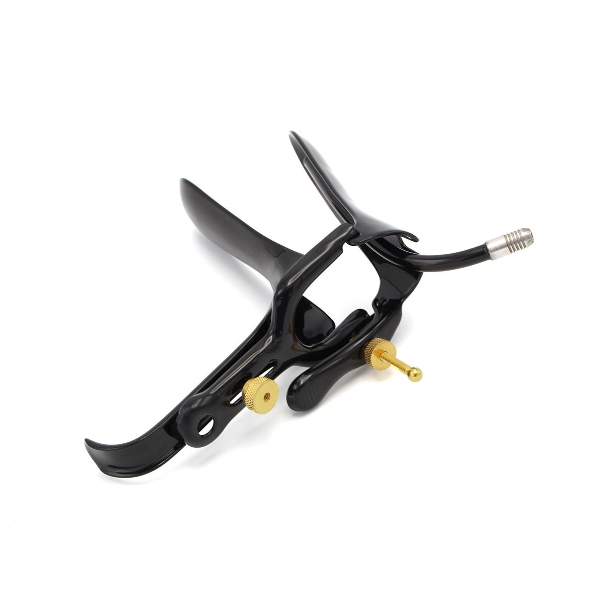 Speculum Black & Gold - Adjustable Surgical Steel