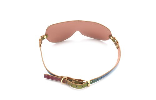 Blinddoek Regenboog Vegan PU-leer | Duurzaam & Comfortabel