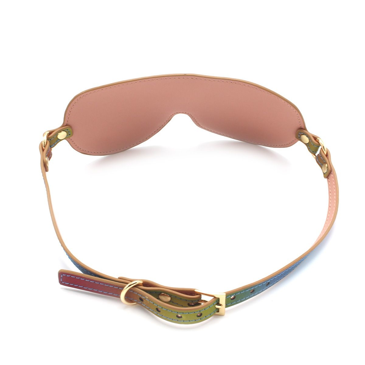 Blinddoek Regenboog Vegan PU-leer | Duurzaam & Comfortabel