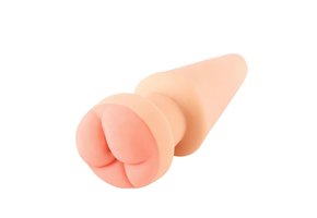 Masturbator Butt Plug 2-in-1 | Soft & User-friendly