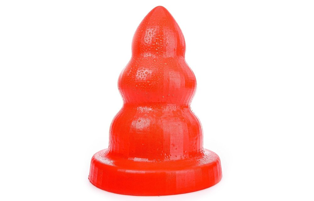 Buttplug Triple Pleasure Rood