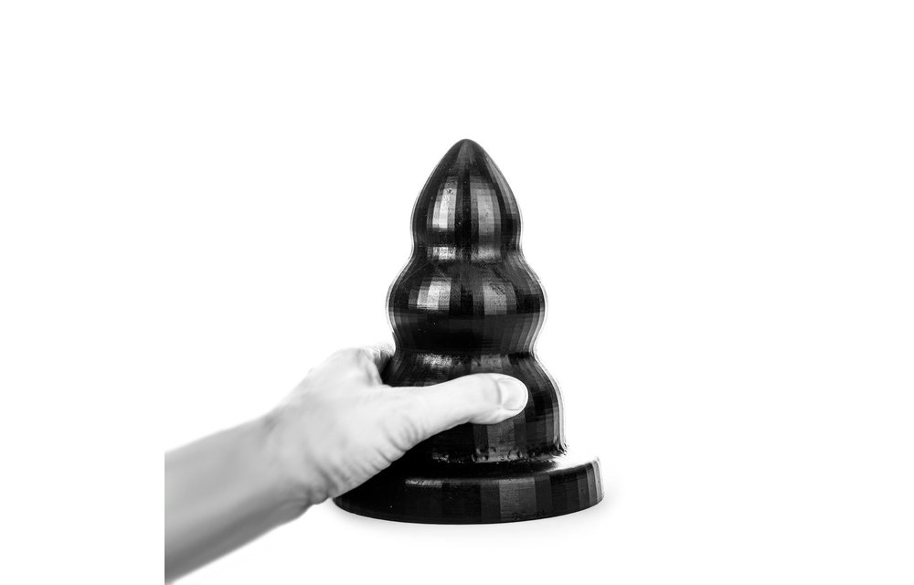 Buttplug Triple Pleasure Zwart