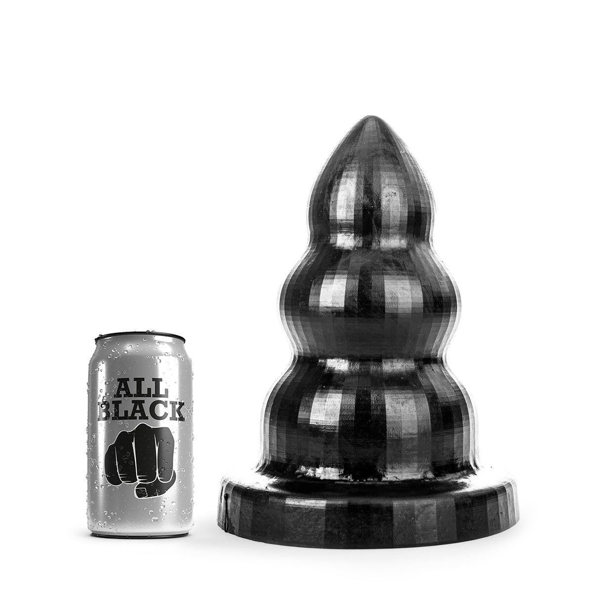 Buttplug Triple Pleasure Zwart