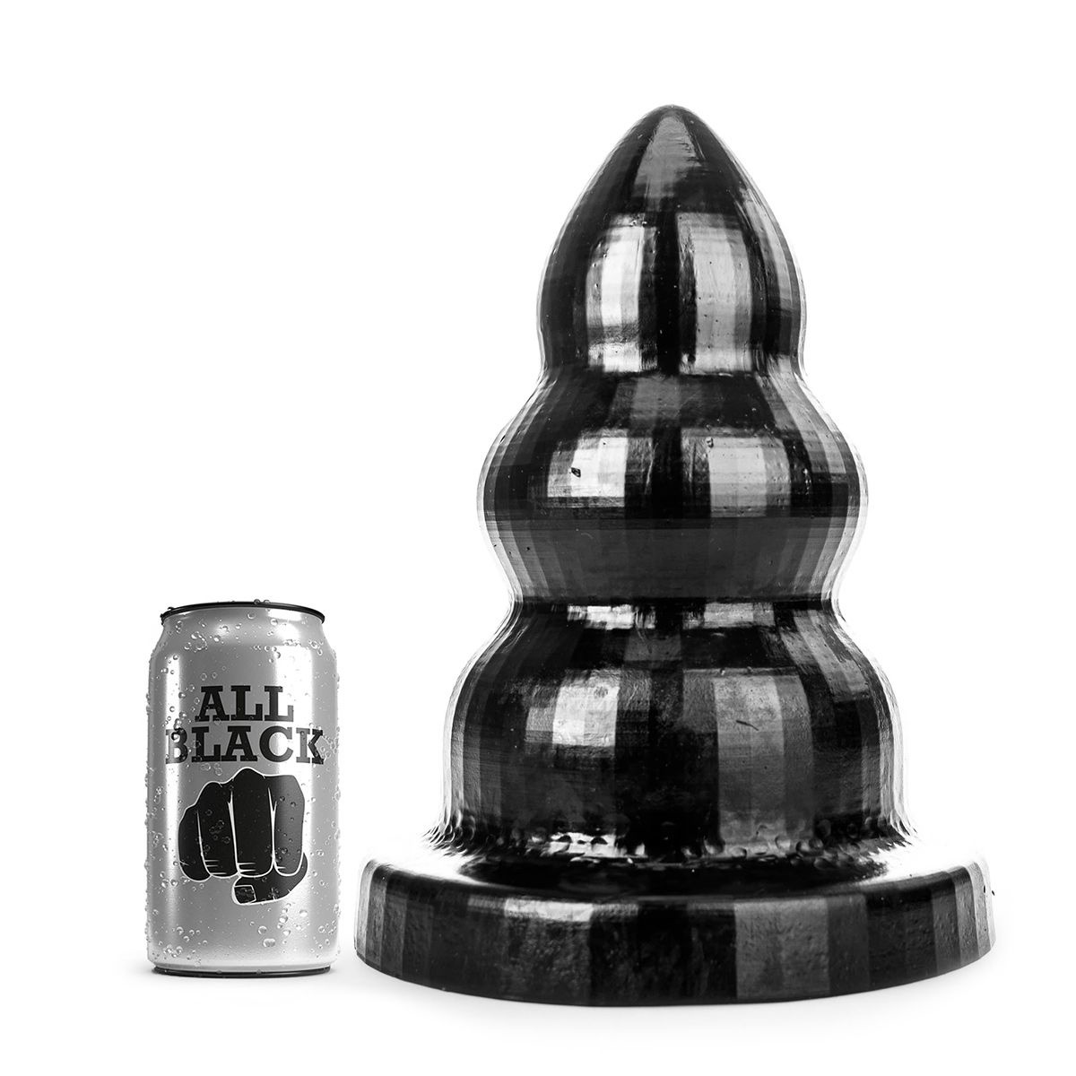 Buttplug Triple Pleasure Zwart