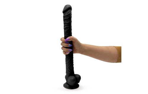 Dildo mit Saugnapf Mega 40 x 3.7 cm
