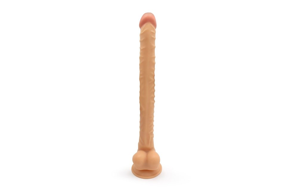 Dildo mit Saugnapf Mega 40 cm | Realistisch & Stark PVC