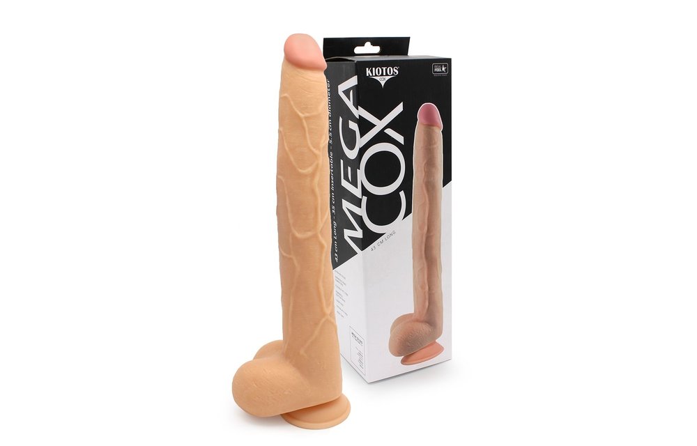 Dildo Met Zuignap Mega Kiotos COX 43 cm – Realistisch & Sterk