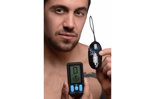 E-Stim Vibrations Ei mit Fernbedienung