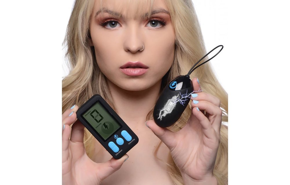 E-Stim Vibro-Ei mit Fernbedienung – intensiv & stimulierend