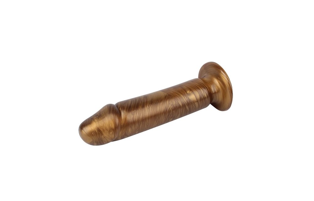 Dildo Gold Phut Dong 22 cm – Realistisch & Met Zuignap